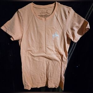 Guy Harvey Light Brown Short Sleeve Tee